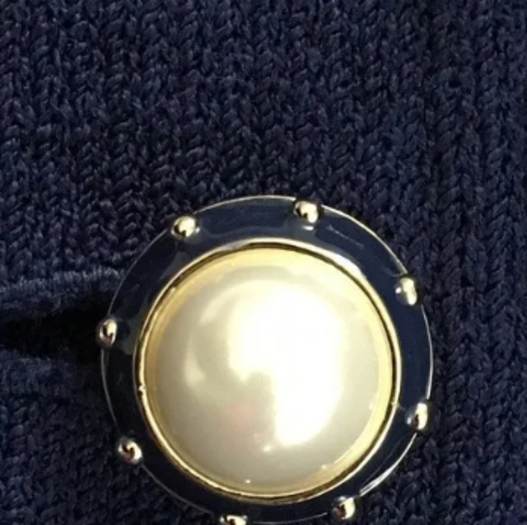 Knit blue blazer - Picture 3 of 5